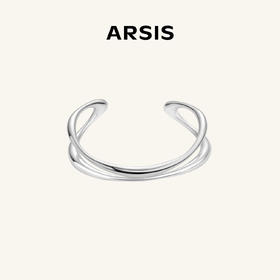 ARSIS｜流光系列 流线双层手镯