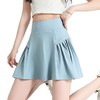 防走光假两件网球裙夏季高腰运动短裙女修身五分裤瑜伽舞蹈裤裙健身打球裙子 商品缩略图4