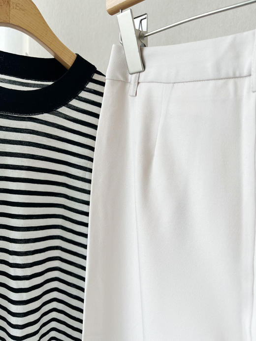 【体验款】噢蜜ooomeooo买一送一环保面料前开叉直筒裤 商品图6