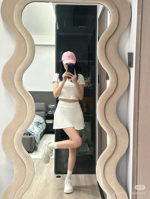 lul不对称百褶网球裤裙，3个工作日发货 商品图4