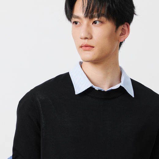 NPC潮牌100%【莱赛尔】刺绣小标圆领短袖T恤男微弹轻盈透气NP53TS19 商品图2