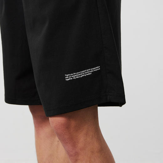 NPC潮牌字母印花【光盾索罗娜】休闲短裤男防晒抑菌松紧腰NP52TR26 商品图2