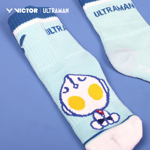 威克多胜利 奥特曼联名系列 运动袜(高筒) SK516UTM / SK517UTM / SK518JRUTM 商品图5