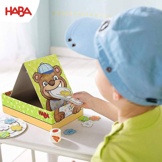 HABA 加油!小企鹅 桌游 适合2岁+ 数数锻炼 亲子关系 区分形状 德国原装 -1307056001 商品图4