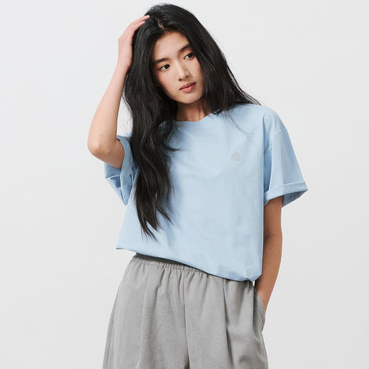 NPC潮牌胸前3M反光印花logo圆领短袖T恤男速干遇汗显图案NP53TE16 商品图3