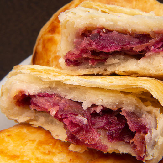 【逐南味 现烤鲜花小饼2盒】以新鲜食用玫瑰花入料 馅量很足 花香四溢 入口酥软 商品图2