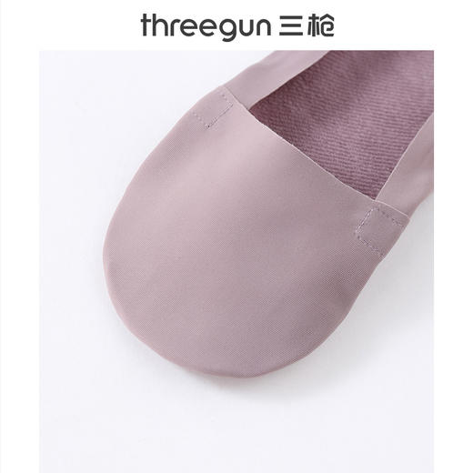 Threegun三枪 任意裁女士简约裸感船袜(1双装)-91259Z031 商品图9