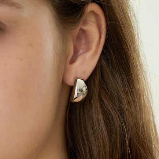 ARSIS｜自由搭配系列 潺流豆豆耳钉 商品图7