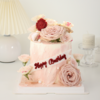 0675 “花团锦簇” 鲜花蛋糕（提前24小时预定） 商品缩略图1