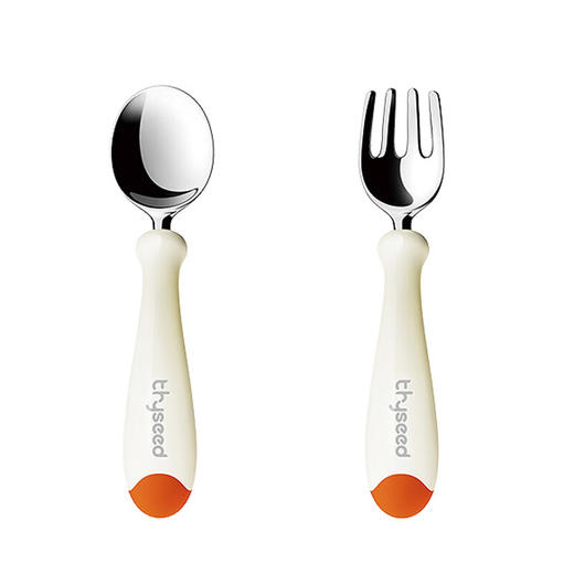 世喜 3D不锈钢叉勺(热带橙)【宝库优选】 商品图4