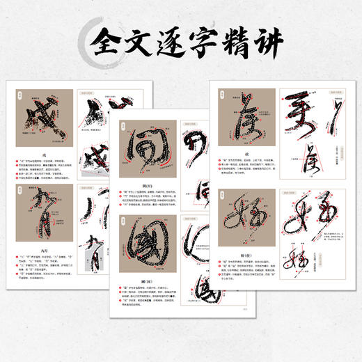 祭侄文稿书法之魂 234字全文精讲教程 颜真卿书法解析 天下三大行书临摹练习字帖书法精讲教程 王羲之兰亭序赵孟頫寒食帖 商品图2