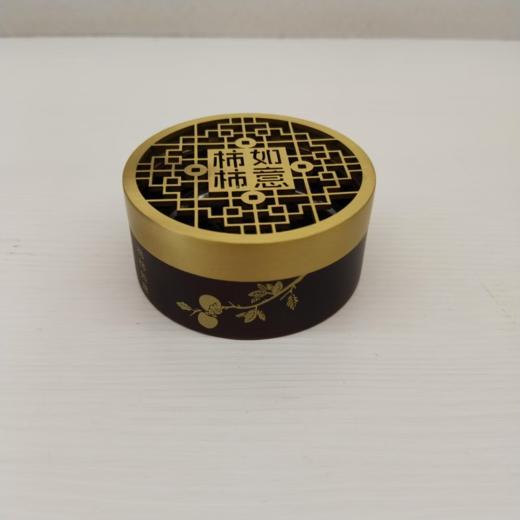 柿柿如意°紫铜香炉 商品图0