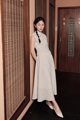 SUMMER & SAGE 中式提花改良上衣半裙套装 20476