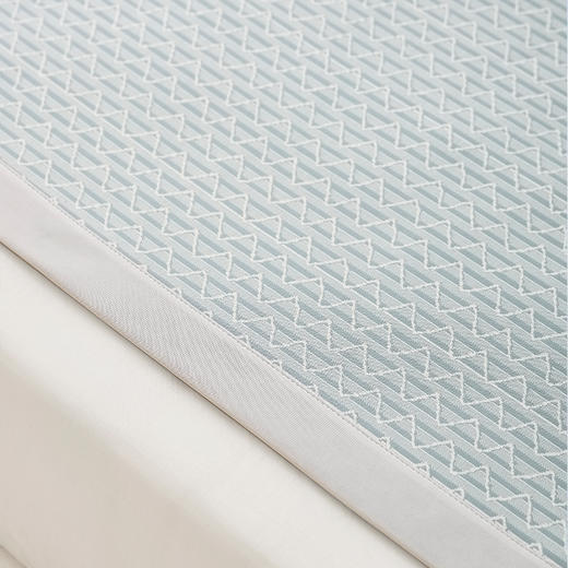 商超爆款【丝享高端新中式新氧冷循环炫彩提花席涟漪】 A类冰柔面料 柔软细腻 长效清爽 商品图4