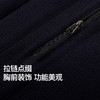 NPC潮牌撞色条纹拼接下摆防水短袖衬衫男日系潮流挺括NP54SH32 商品缩略图4