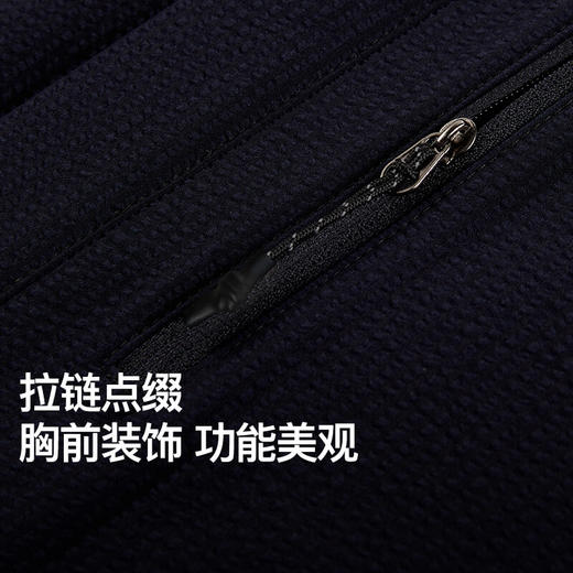 NPC潮牌撞色条纹拼接下摆防水短袖衬衫男日系潮流挺括NP54SH32 商品图4