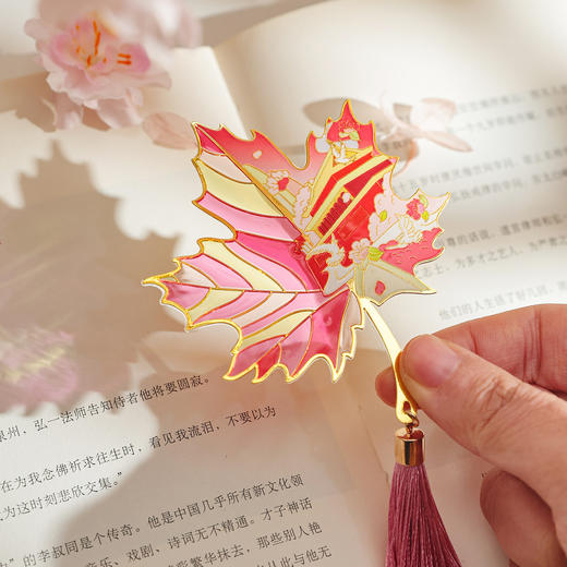 【北京AR透光树叶书签冰箱贴】天安门故宫天坛颐和园地标文创金属冰箱贴 商品图2