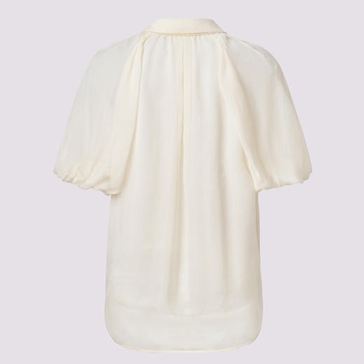 精致复古衬衫华丽钉珠上衣夏季女(货号:MF86TP014Y1001) 商品图4