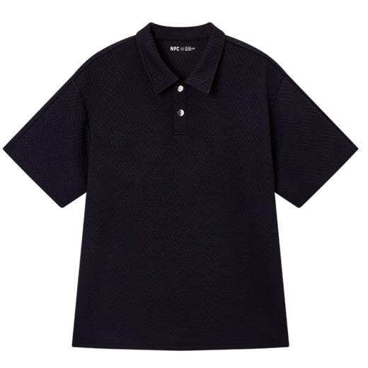 NPC潮牌复古【肌理感】POLO衫短裤套装男挺括有型松紧腰NP53TP14 商品图5