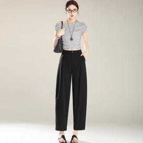 【两条139元】凉感索罗娜九分哈伦裤｜梨形身材本命，清凉舒适（3-7天发货）