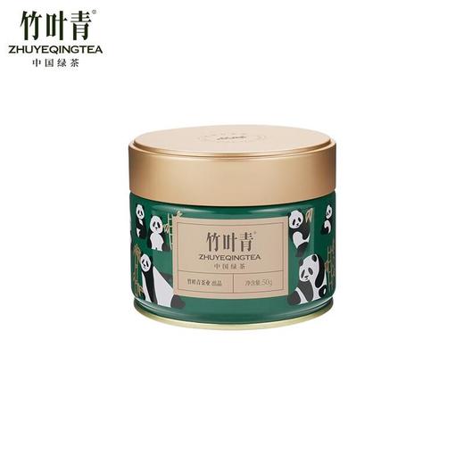 竹叶青绿茶特级熊猫50克 商品图3