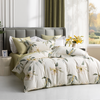 多喜爱 全棉贡缎磨绒四件套 秋瑾拾忆【7A抗菌】【精美礼盒包装】高密全棉 优雅花卉 更细腻更厚实更软糯磨绒宽边枕套 商品缩略图1
