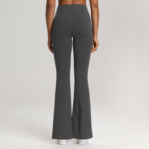 跃牌【倚窗听雨】Athena 运动阔腿裤女侧口袋高腰显瘦休闲宽松瑜伽喇叭长裤CK108 商品图2