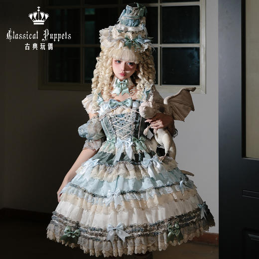 【全款预售】安东尼蛋糕日常OP 大航海组 古典玩偶 Lolita【2025年12月31日起发货】 商品图1