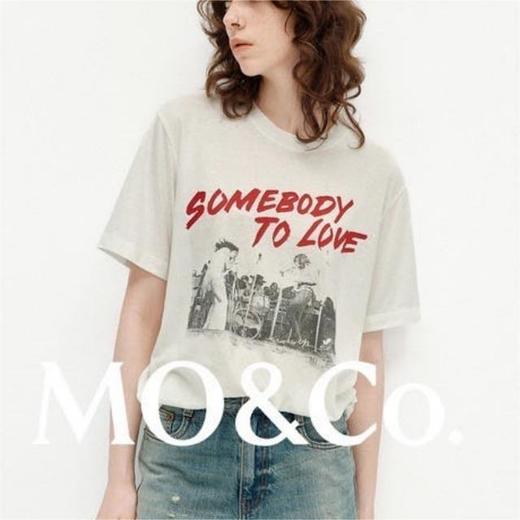 夏季新款【秦*同款印花字母休闲短袖】摇滚印花两色短袖T 不束缚透气性好 商品图2