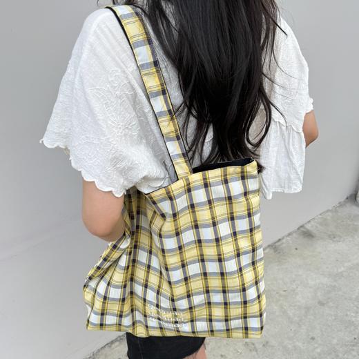 geemaa 格纹双面设计托特包 商品图5