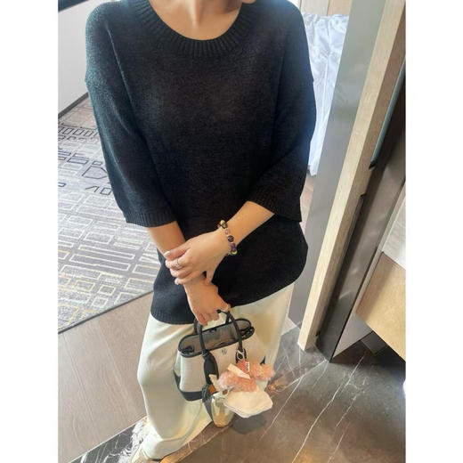 The R*w 极简主义亚麻针织衫 商品图5