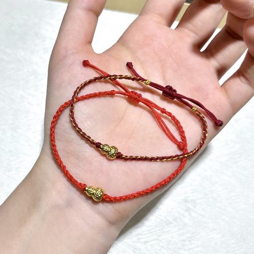 足金999锤纹葫芦，生日月专属价 招财纳福金光闪闪锤纹葫芦，下单即送kt猫 商品图0