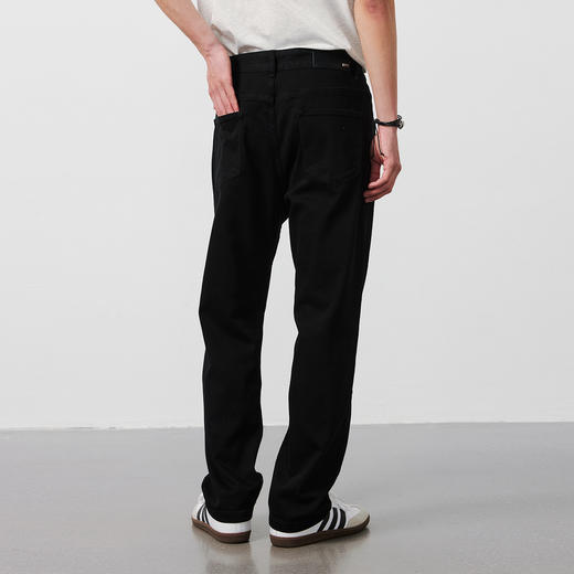 NPC潮牌重磅水洗微弹牛仔长裤男修身剪裁立体挺括男士NP52DT15 商品图3