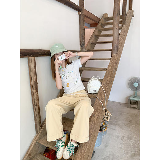 <曾小咸推荐>新品现货秒杀！卖完下架不再补 ！微信粉丝打折价！！蕾丝花边阔腿裤 日常169.99/件 立减80 秒杀89.99/件！！ 商品图2