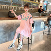 女童连衣裙夏季2025新款洋气时髦儿童夏装公主裙中大童学院风裙子 商品缩略图7