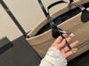 D060924托特包女帆布亚麻包通勤手提包大容量时尚腋下包 商品缩略图11