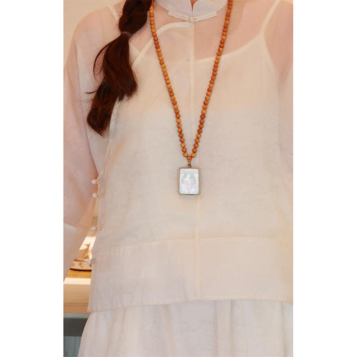 【2026东衣作】中式斜襟小衫（24810903空灵之秀） 商品图2