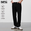 NPC潮牌重磅水洗微弹牛仔长裤男修身剪裁立体挺括男士NP52DT15 商品缩略图0