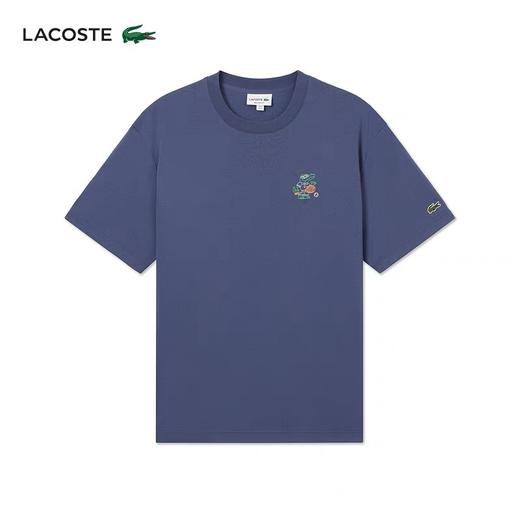 小鱼 胸前刺绣圆领短袖T恤 Z-15423 商品图5