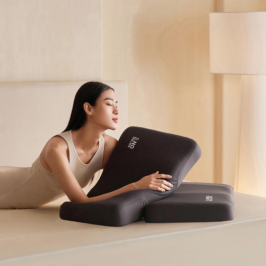 枕头 颈椎强支撑｜颈椎强支撑-熬夜大黑枕（一只）中国CAC脊骨神经协会推荐 绎生活 苏美达家纺 商品图3
