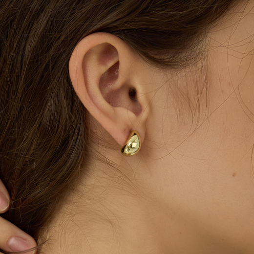 ARSIS｜自由搭配系列 潺流小豆豆耳钉 商品图4