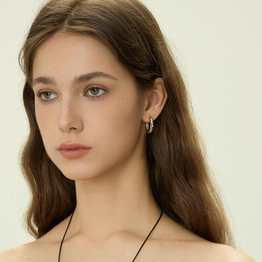 ARSIS ｜自由搭配系列 潺流耳圈 商品图5