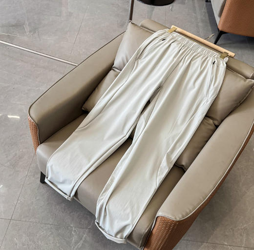 lu平替!2025新款70D尼龙机能冰感四面弹炒轻夏立体裁剪运动休闲户外直筒裤！ 商品图6