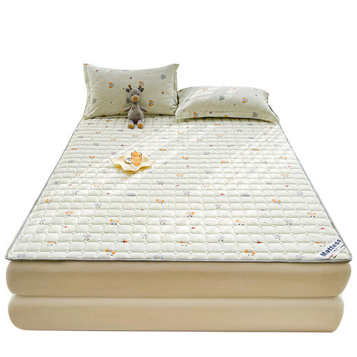 自然醒13070全棉防滑床褥床垫13372抗菌床护垫四季通用薄款床褥垫防滑褥子席梦思保护垫床铺垫LN 商品图7