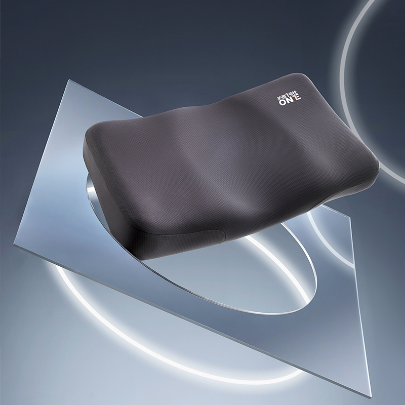 枕头 颈椎强支撑｜颈椎强支撑-熬夜大黑枕（一只）中国CAC脊骨神经协会推荐 绎生活 苏美达家纺