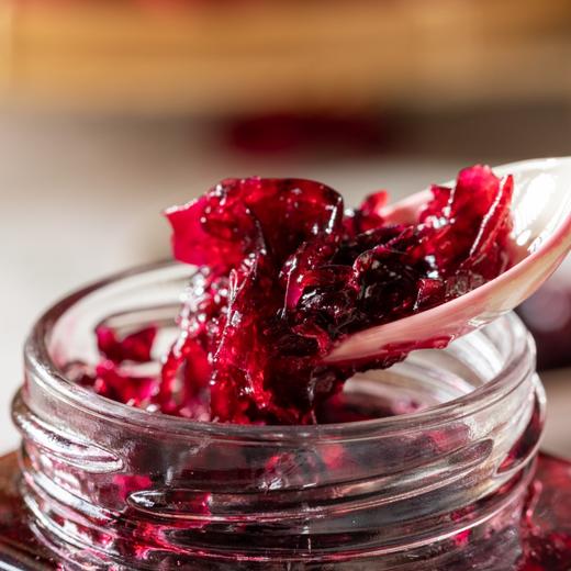 得幸造物云南玫瑰花酱|露天墨红玫瑰酿制，浓郁荔枝香 商品图2