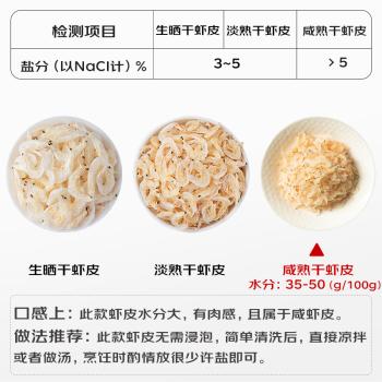 良时海大连地标虾皮 净重500g 小虾米 源头直发包邮 海产干货 早餐煲汤 商品图0