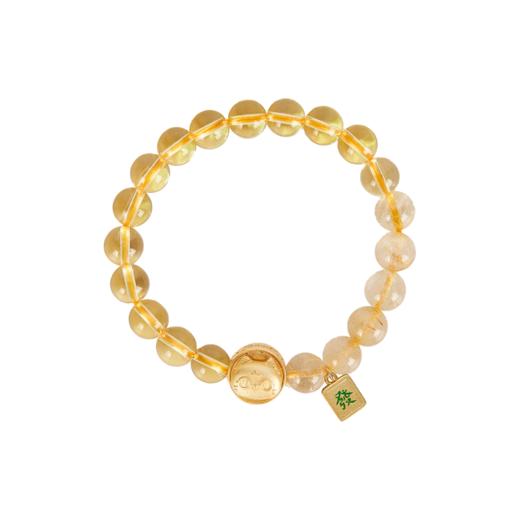 大英博物馆 巴斯特系列 转转猫一喵生财黄发晶 手链 商品图6