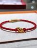【现货】黄金足金999卷卷蛇 盘福纳吉，小龙绕红绳，悠悠过盛夏，卷财卷事业卷金钱 夏天小红绳系列【秒杀产品无赠品】 商品缩略图2