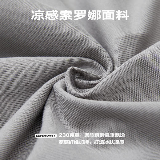 NPC 潮牌凉感【索罗娜】印花休闲短裤舒适透气男潮流百搭吸NP42SP12 商品图4